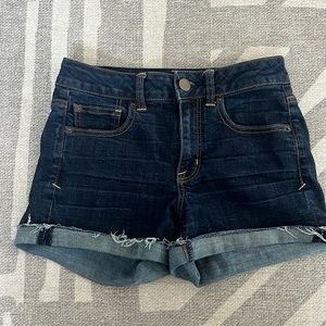 American eagle jean shorts size 4